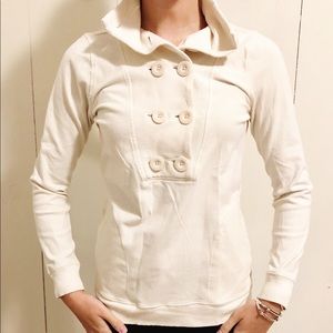 Banana Republic Button Sweatshirt